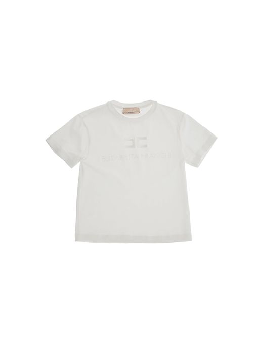 T-shirt, bambina, logata. ELISABETTA FRANCHI | EFTS231 0 JE0060000